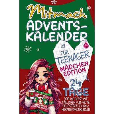 Mitmach-Adventskalender für Teenager - Mädchen Edition