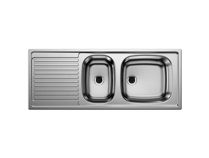 Blanco Spüle, Edelstahl, Metall, 110x15.5x43.5 cm, Küchen, Küchenausstattung, Küchenspülen, Edelstahlspüle