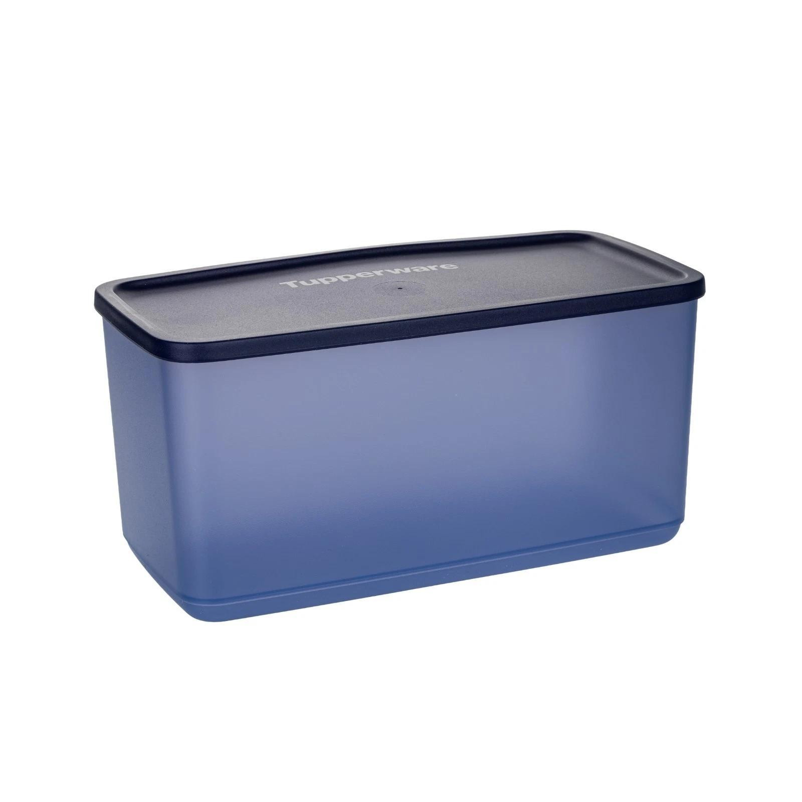 Tupperware Cubix plastic containers, 3,1 liter, paars