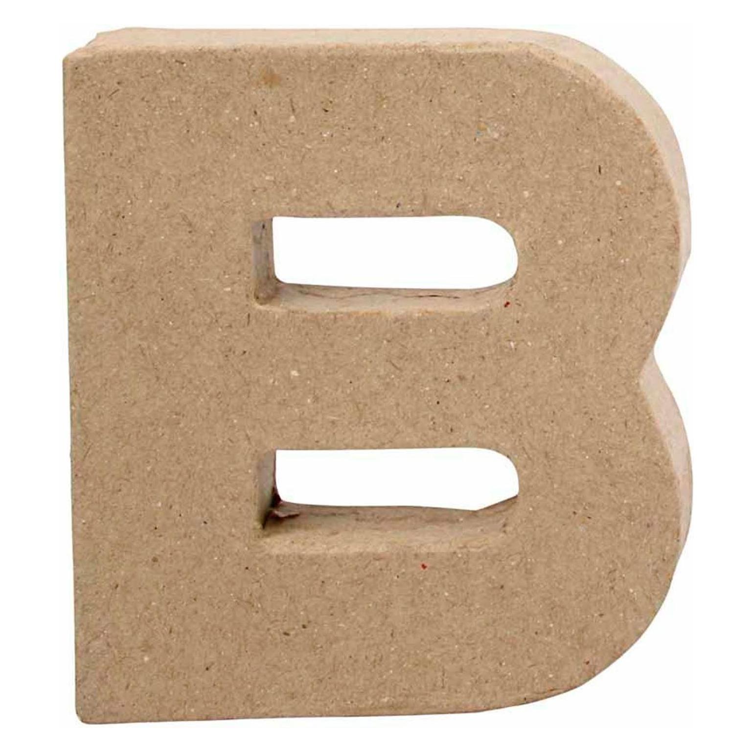 Creativ Company Letter Papier-maché Klein - B (5707167566862)