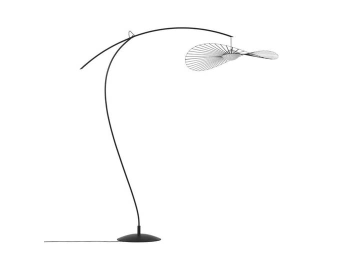 PETITE FRITURE lampadaire VERTIGO NOVA (Noir - Verre triplex, fibre de verre et polyuréthane)