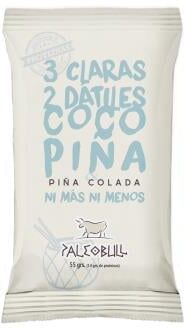 Paleobull paleobull barritas pia colada caja 15ud.