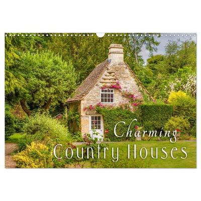Charming Country Houses (Wall Calendar 2027 DIN A3 landscape), CALVENDO 12 Month Wall Calendar
