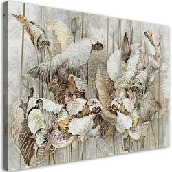 WANDBILD saint lotos blumen