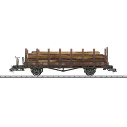 Märklin 58385 SPUR 1 Rungenwagen R 10, DB, Ep. III