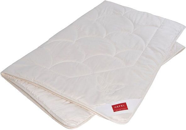 HEFEL Sommerdecke Pure Silk 140x200cm (champagner) weiss EG