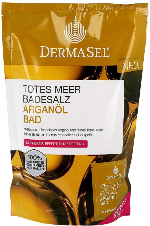 Dermasel Totes Meer Badesalz+arganöl