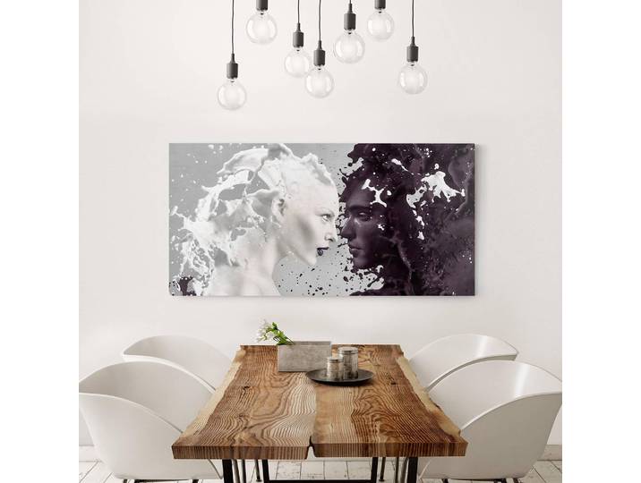Bild Milk & Coffee III Webstoff Multicolor 100 x 50cm