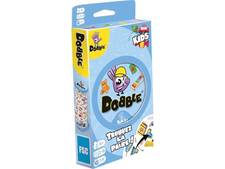Dobble Kids (Editie 2021), Asmodee, Gezelschapsspel, Kaartspel, Observatiespel