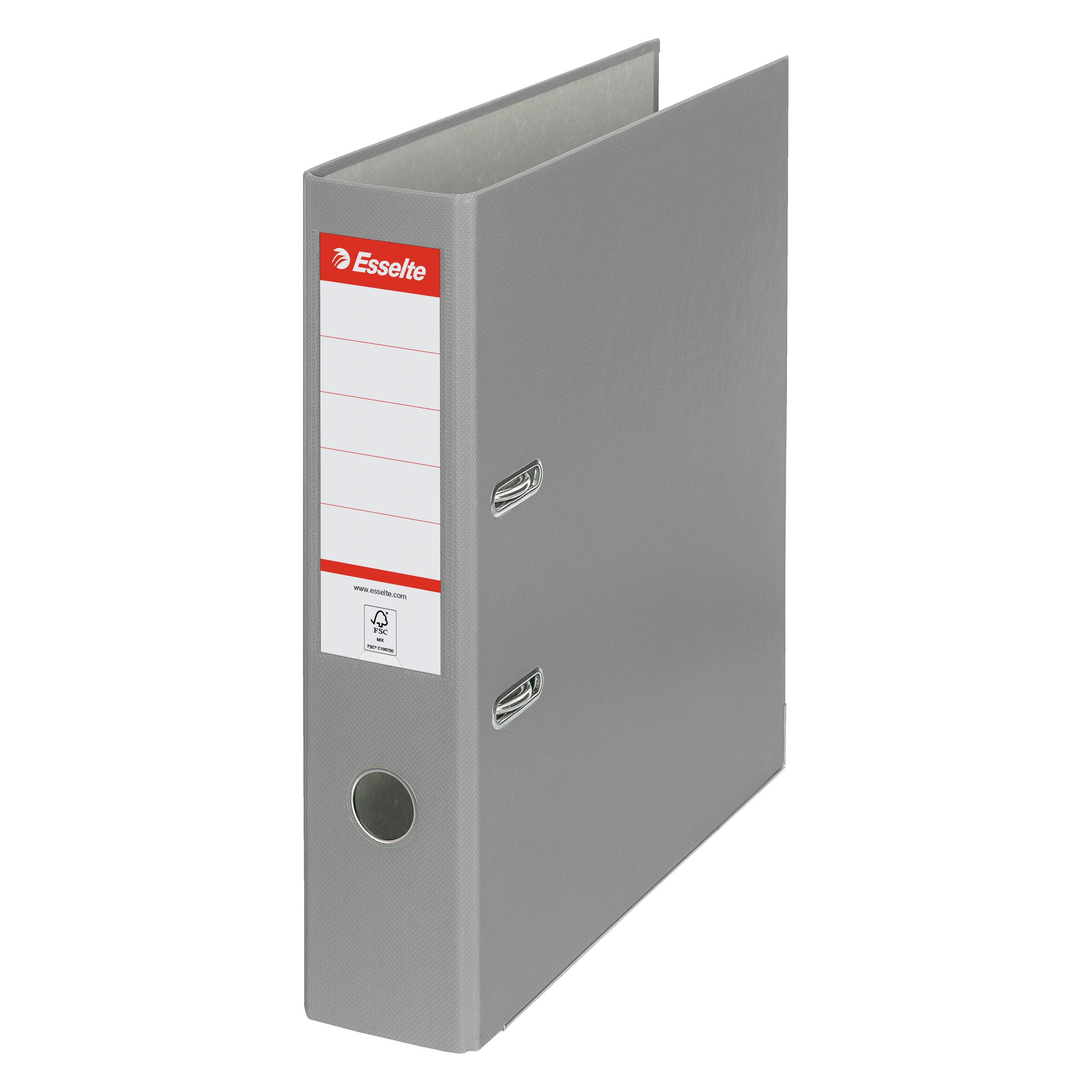 Esselte Segregator A4 75mm ekonomiczny szary 11272 (A4, 75 mm, 1 Stk.) (11272)