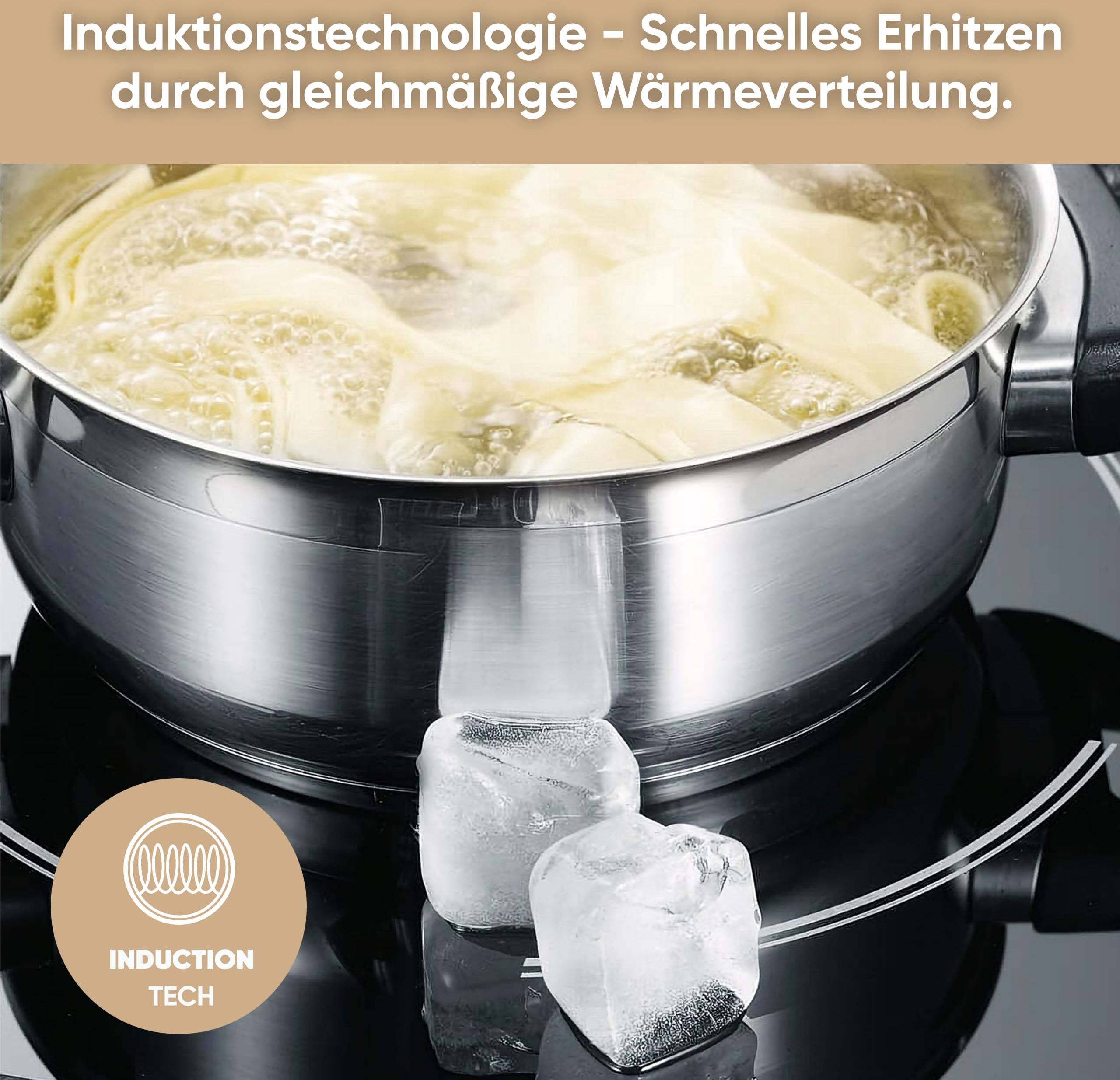 Severin Einzel-Induktionskochplatte "KP 1071", schwarz, B:35,5cm H:4,2cm T:28,1cm, Kochplatten, Timerfunktion, automatische Topferkennung, Glaskeramik, Einzel-Induktionskochplatte