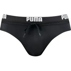PUMA Badehose SWIM MEN LOGO SWIM BRIEF 1P, Größe XL in Schwarz Schwarz