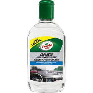Turtle-Wax Scheibenversiegelung 52859, ClearVue Rain Repellant, verbesserte Sicht bei Nasswetterfahrten, 300 ml