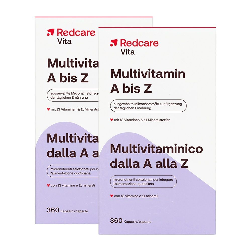 Redcare Vita Multivitamin A bis Z x2 2x360 St Kapseln