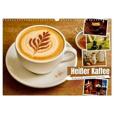 Heißer Kaffee (Wandkalender 2027 DIN A3 quer), CALVENDO Monatskalender