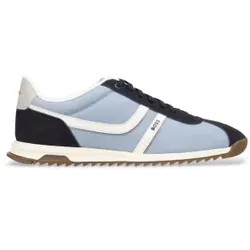 BOSS für Herren. 50562818 Zayn Sneaker blau (42), Wohnung, Schnürsenkel, Lässig