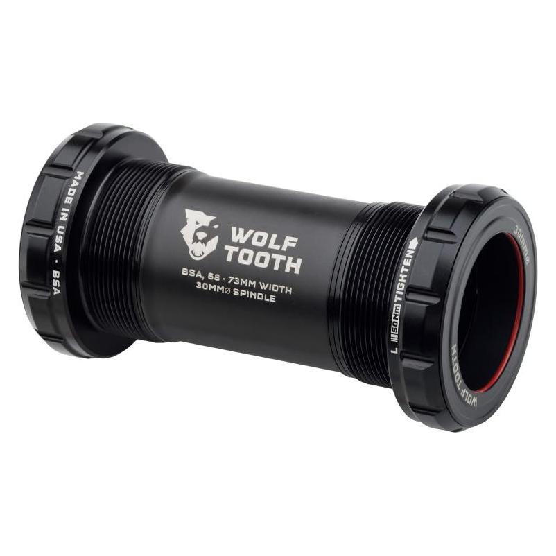 Wolf Tooth Innenlager BSA, 30mm, 68/73mm, black (WBB-BSA-30-BLK)