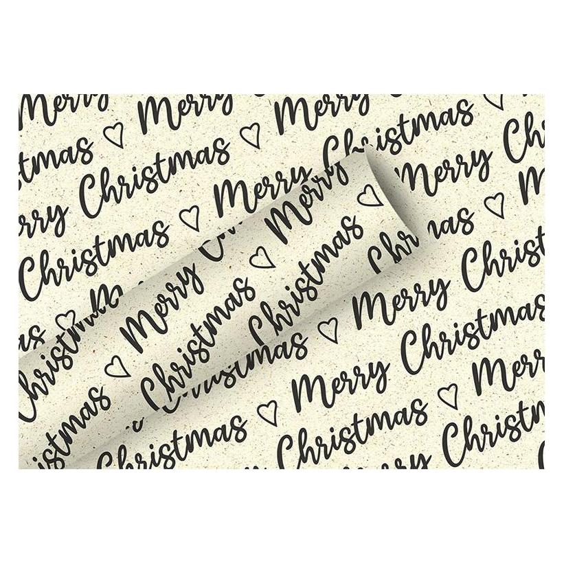 Braun + Company Geschenkpapier-Rolle By Nature Christmas allover (1457-23600)