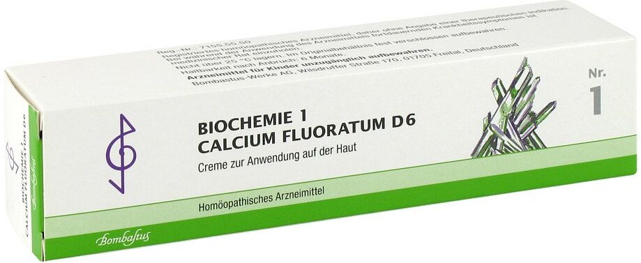 Biochemie 1 Calcium fluoratum D6 Creme