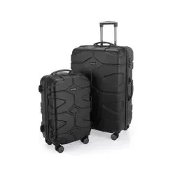 X-Kölln - Koffer-Set Hartschale Schwarz matt, TSA