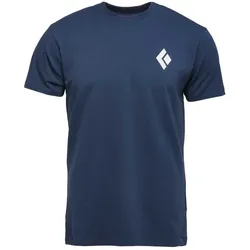 Herren T-Shirt Black Diamond M SS EQUIPMNT FOR ALPINIST TEE Größe: L /  dunkelblau