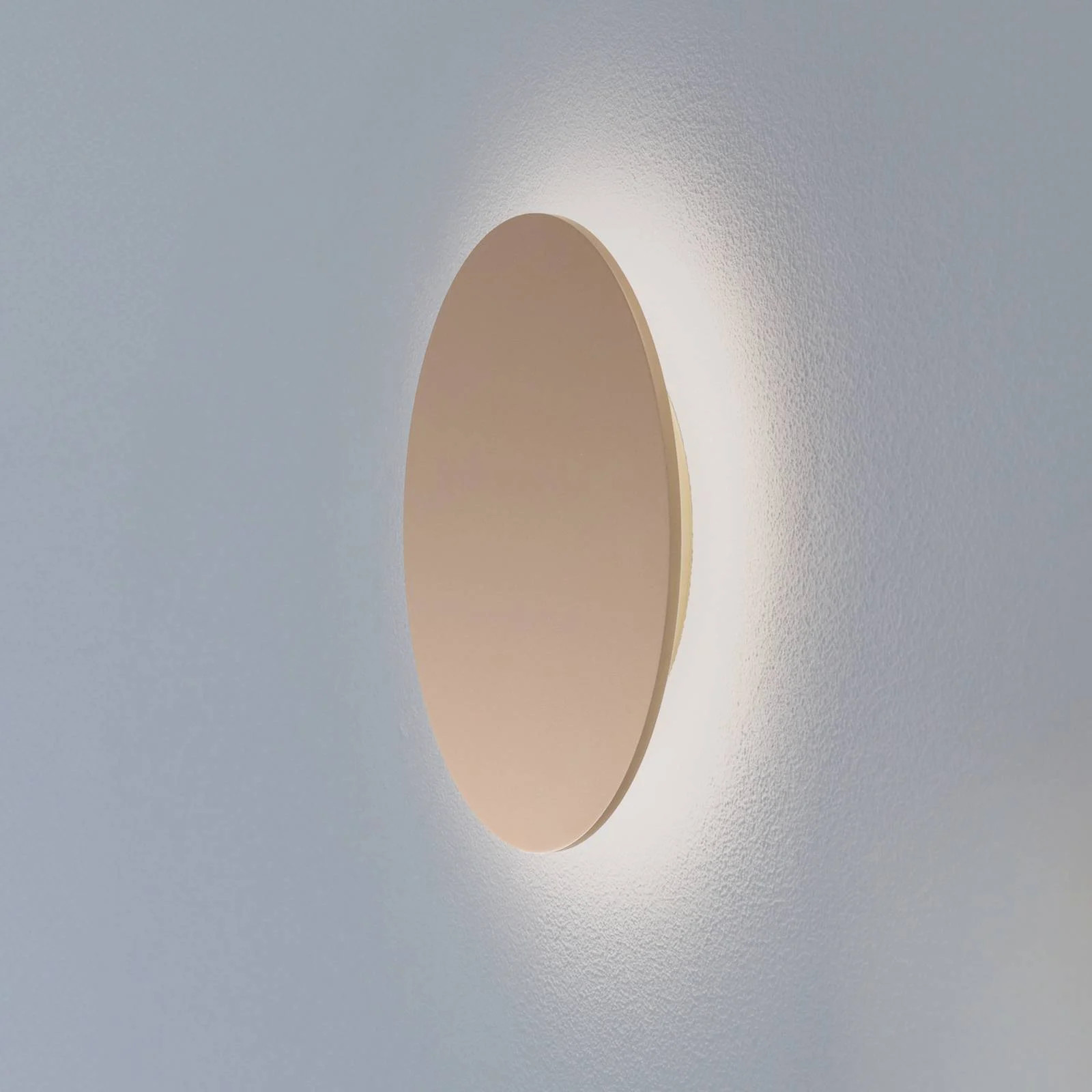 Argon Orios Plus LED wandlamp, goud/messing, modern, metaal