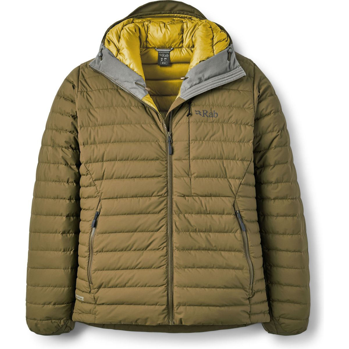 Rab Microlight Windstopper Hoody oak (OAK) S QDB-73-OAK-SML