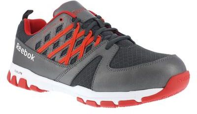 Reebok Work Sublite Work Steel Toe - Mens 12 Grey Oxford Shoes W