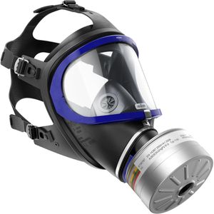 Dräger Atemschutzmaske X-plore Vollmaskenset 6300, ABEK2HgP3 R D, wiederverwendbar, mit Ventil