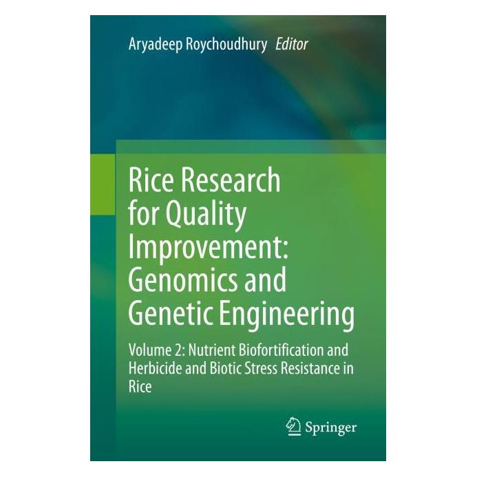 Springer Rice Research for Quality Improvement: Genomics and Genetic Engineering (Englisch, Hardcover, Aryadeep Roychoudhury) (67713916)
