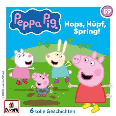 Folge 59: Hops, Hüpf, Spring! - Mark Baker,Neville Astley, Audio, 4069829077538