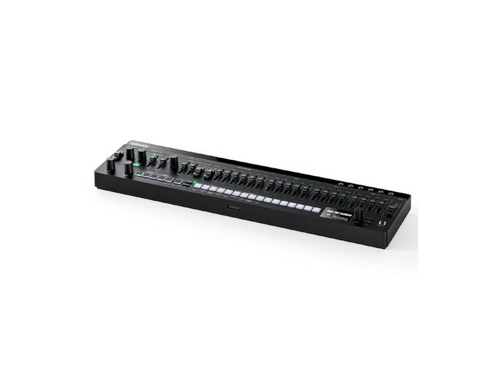 Donner DJ Controller Analoger Synthesizer mit 64-Step-Sequenzer und S2C, ESSENTIAL L1, Monophoner Analogsynthesizer, 64-Step-Sequenzer, 5-Modus-Arpeggiator