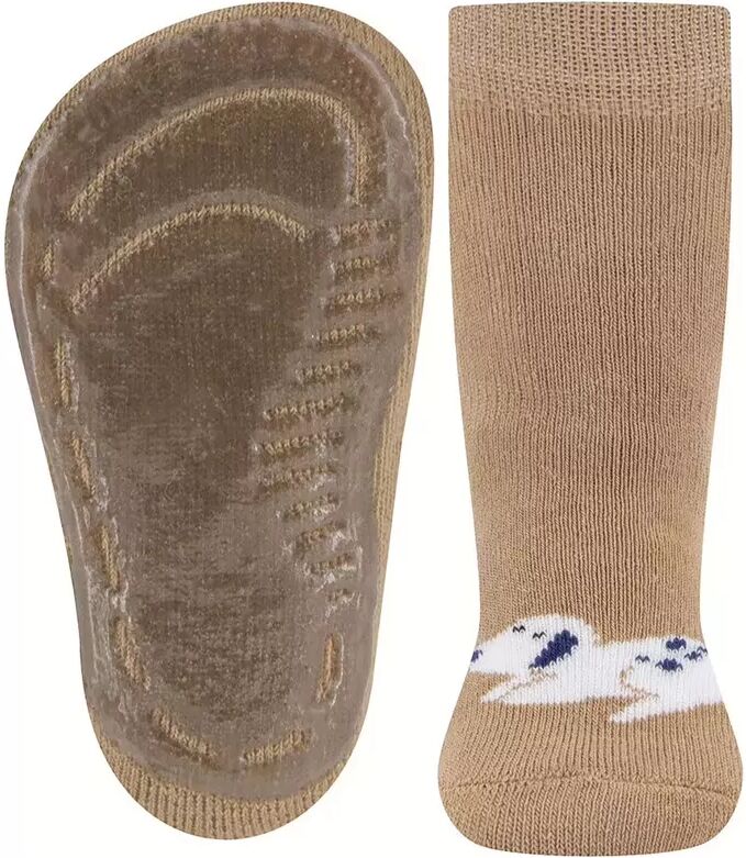 ewers - Abs- Socken, 25/26, Braun