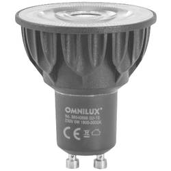 Omnilux 88540655 LED EEK F (A - G) GU10 Reflektor 5 W Warmweiß, Super-Warmweiß dimmbar 1 St.
