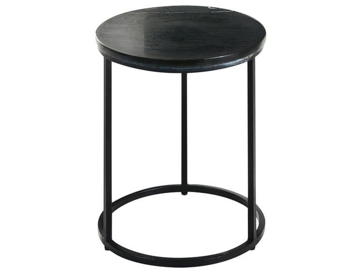BEISTELLTISCH Marmor Schwarz Tyrell