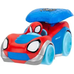 Spiderman Spidey lädt Speedster-Fahrzeug auf