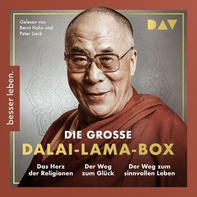 Die große Dalai-Lama-Box (Das Herz der Religionen, Der Weg zum Glück, Der Weg zum sinnvollen Leben) - XIV. Dalai Lama, Audio, 9783742426192