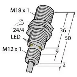 Turck Sensor BI8U-EM18WD-AP6X