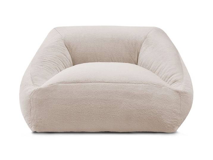 Hocker BOBOCHIC LILIBET 125x125x77cm stoff rosa