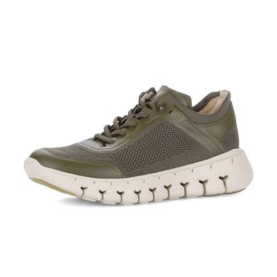 Sneaker GABOR "Sneaker low", Damen, Gr. 35, grün, Schuhe Sneaker