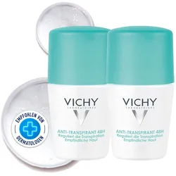 VICHY DEO Roll-on Antitranspirant 48h Doppelpack 2X50 ml