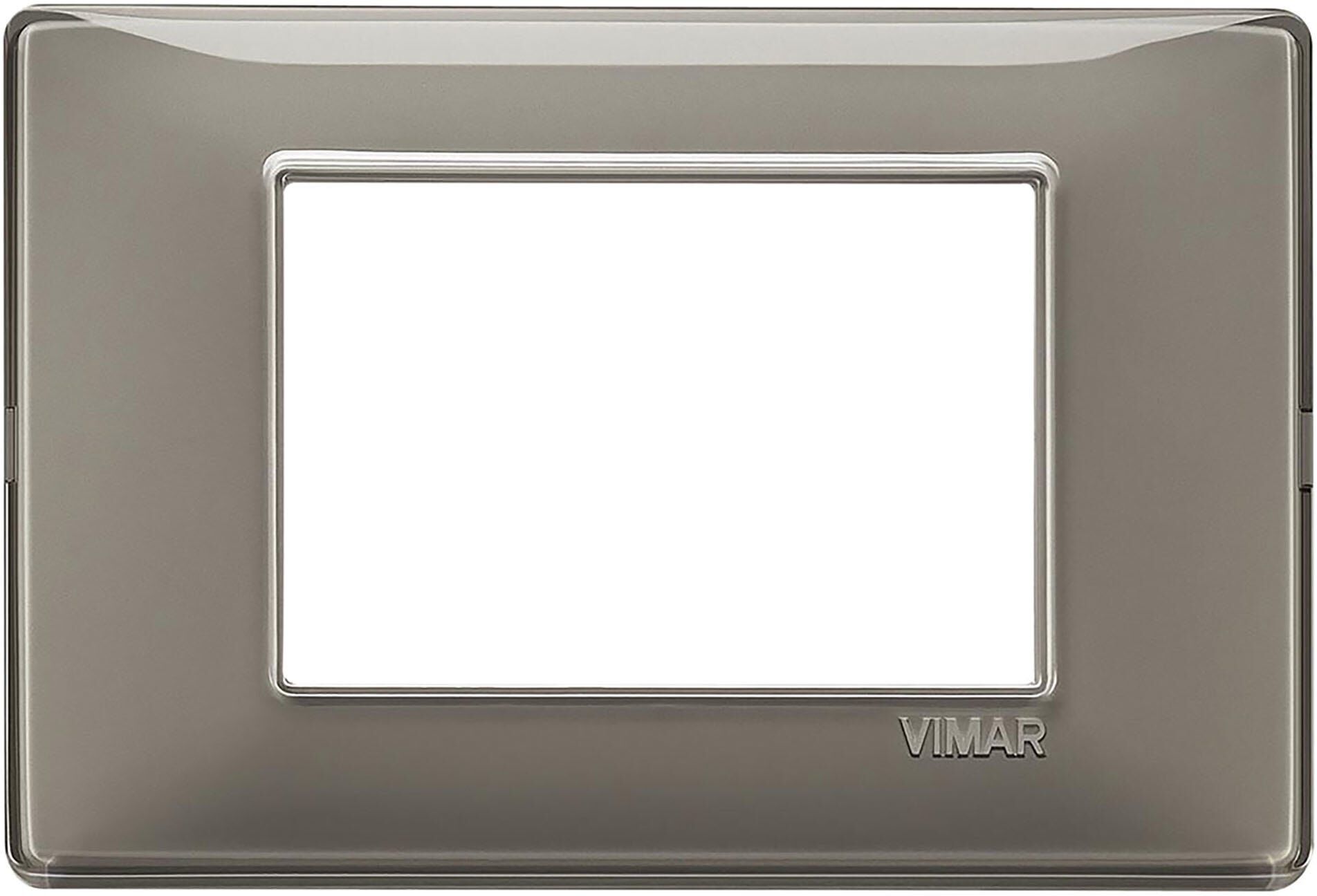 Vimar PLACCA  PLANA 3 MODULI REFLEX CENERE