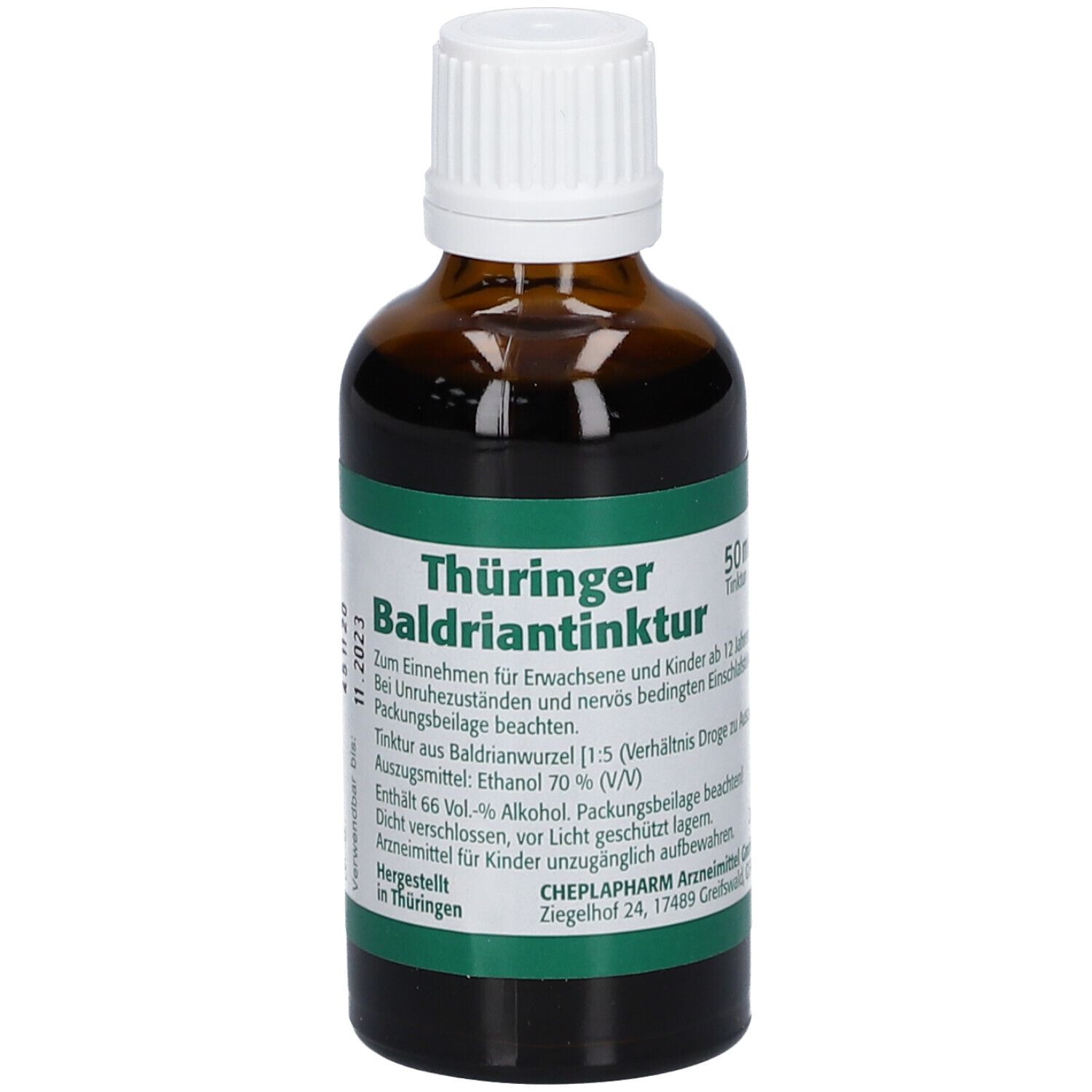 Thüringer Baldriantinktur 50 ml Tinktur