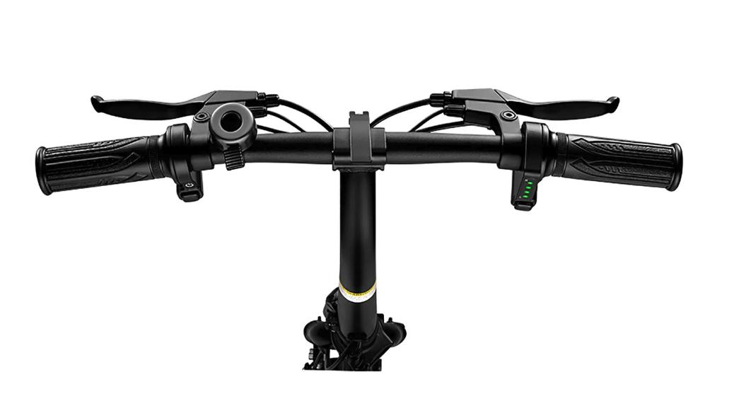 DYU D3S E-Bike Klapprad 14 Zoll - Mini Elektrofahrrad 250 W, 36 V 10 Ah Akku, bis 40 km Reichweite, 25 km/h, Scheibenbremsen, 19,7 kg, faltbar