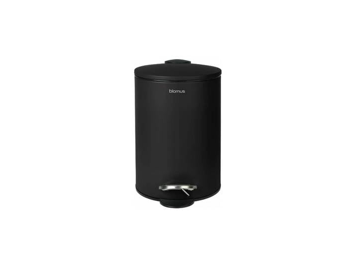 Mülleimer BLOMUS Tubo 3 l , schwarz, Mülleimer, Mülleimer