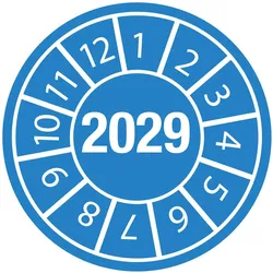 Brady, Sicherheitskennzeichnung, Inspection Date Labels