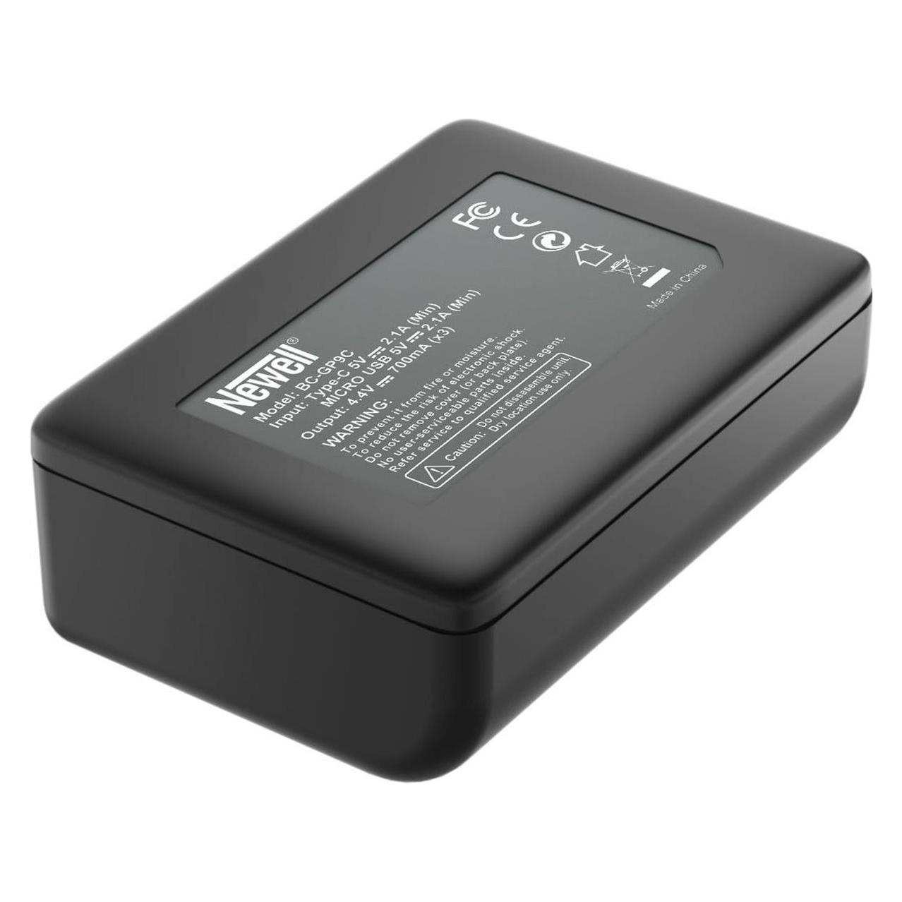 Newell battery SDC-USB three-channel charger for AHDBT-901 batteries (Kamera Akku Ladegerät) (11757-uniw)