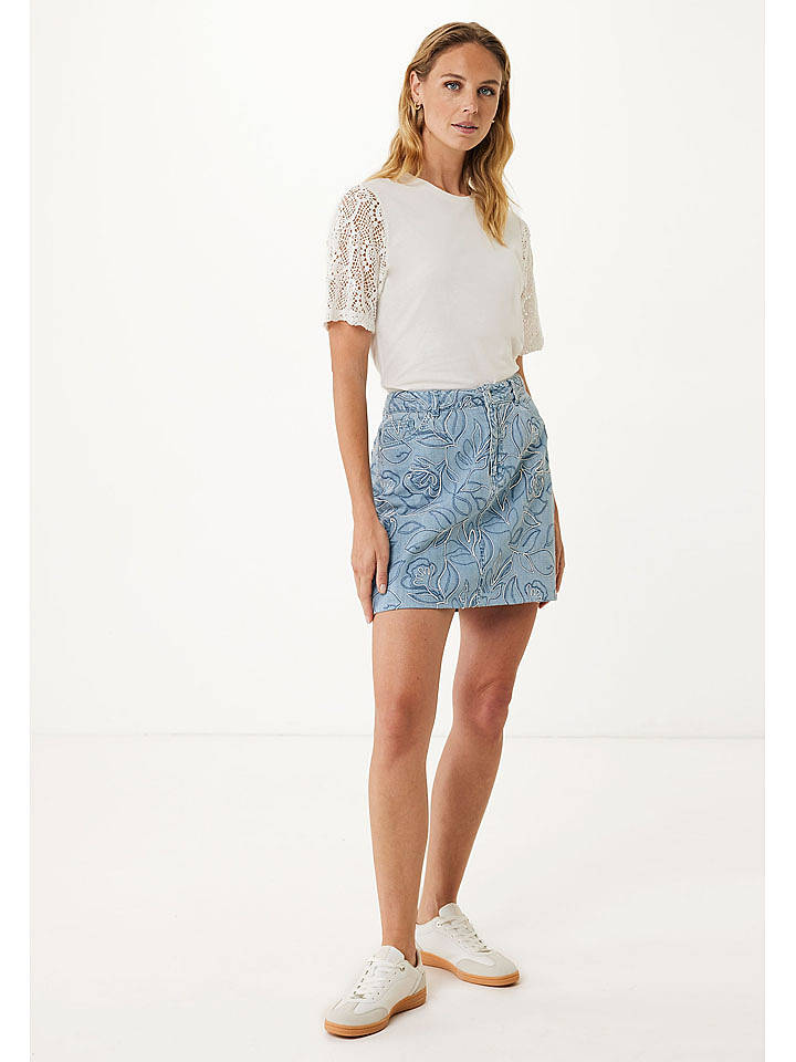 Mexx Jeansrock in Hellblau - 40