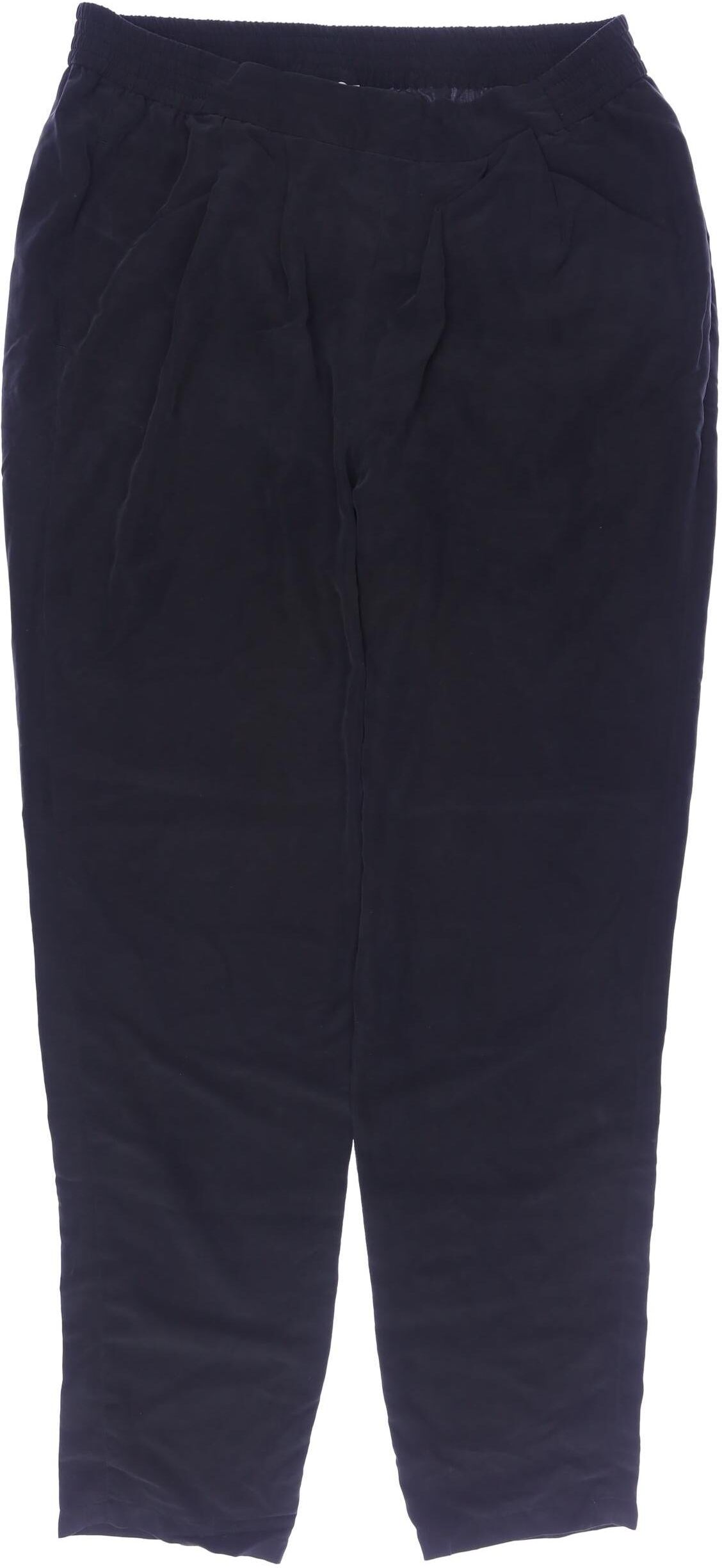 Kauf dich glucklich Damen Stoffhose, Schwarz, Gr. L, Modal / Synthetik - Second Hand