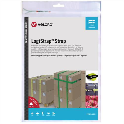 VELCRO Logistrap Strap 50mm x 4m Streifen 2 Stück, gelb
